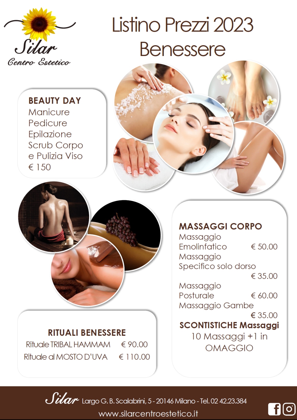Listino Benessere 2023